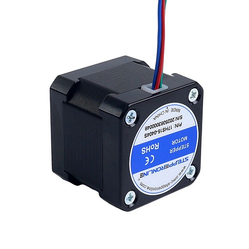 Nema 17 양극 1.8deg 40Ncm(56.64oz.in) 0.4A 42x42x39mm 4 전선