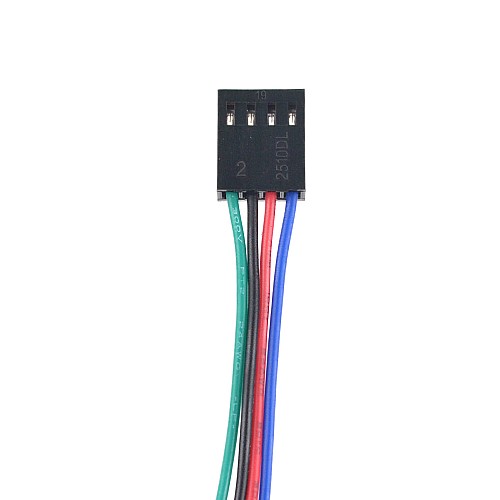 Nema 17 양극성 1.8deg 36Ncm(51oz.in) 0.85A 5.4V 42x42x39mm 커넥터가 있는 4선