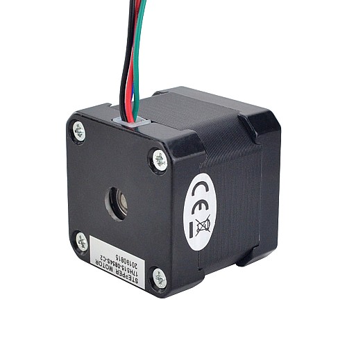 Nema 17 양극성 1.8deg 36Ncm(51oz.in) 0.85A 5.4V 42x42x39mm 커넥터가 있는 4선