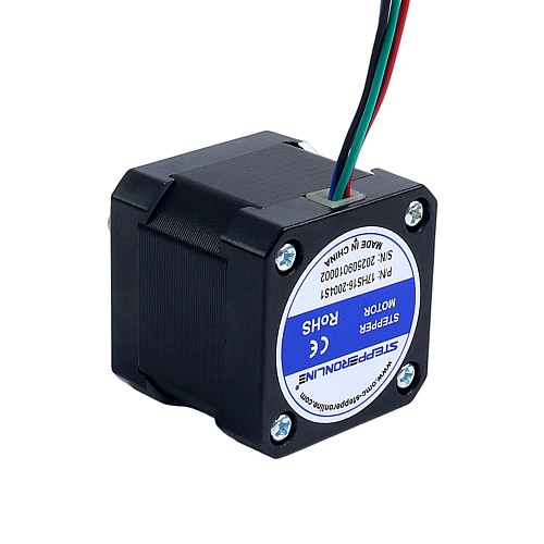 Nema 17 바이폴라 45Ncm(63.74oz.in) 2A 42x42x40mm 4 전선 w/ 1m 케이블 및 커넥터