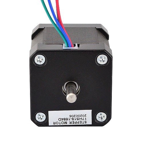 이중 샤프트 Nema 17 양극 1.8deg 44Ncm(62.3oz.in) 1.68A 42x48mm 4 전선 이중 샤프트 Nema 17 양극 1.8deg 44Ncm(62.3oz.in) 1.68A 42x48mm 4 전선