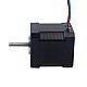 Nema 17 양극 1.8deg 60Ncm(84.97oz.in) 2.5A 42x42x48mm 4 전선 - 17HS19-2504S | StepperOnline