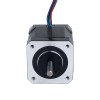 Nema 17 양극 1.8deg 60Ncm(84.97oz.in) 2.5A 42x42x48mm 4 전선 - 17HS19-2504S | StepperOnline