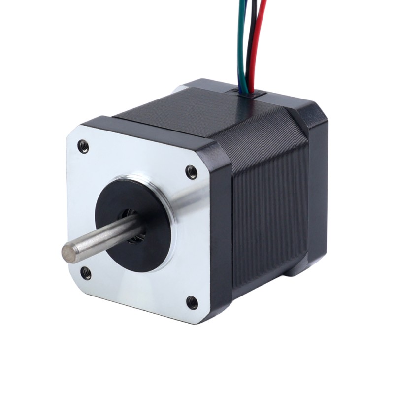 Nema 17 양극 1.8deg 60Ncm(84.97oz.in) 2.5A 42x42x48mm 4 전선 - 17HS19-2504S | StepperOnline