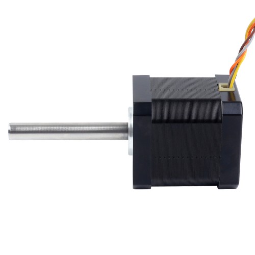 Nema 17 고온 스테퍼 모터 55Ncm(77.93oz.in) 55mm Φ8mm 원형 샤프트 절연 클래스 H 180C - 17HS19-2504S-H-V2 | StepperOnline