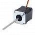 Nema 17 고온 스테퍼 모터 55Ncm (77.93oz.in) 80mm D형 샤프트 Φ5mm 절연 등급 H 180C