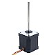 Nema 17 고온 스테퍼 모터 55Ncm (77.93oz.in) 80mm D형 샤프트 Φ5mm 절연 등급 H 180C - 17HS19-2504S-H-V5 | StepperOnline
