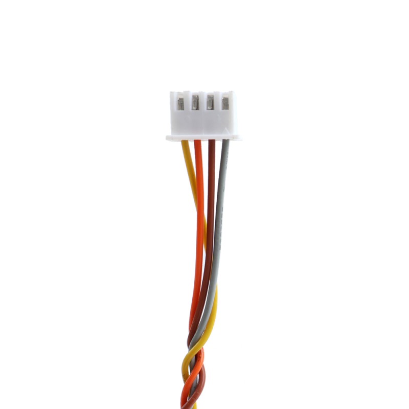 Nema 17 고온 스테퍼 모터 55 Ncm (77.93 oz.in) 38mm Φ5mm D형 샤프트 절연 등급 H 180°C, JST-XH 커넥터 - 17HS19-2504S-H-V6 | StepperOnline