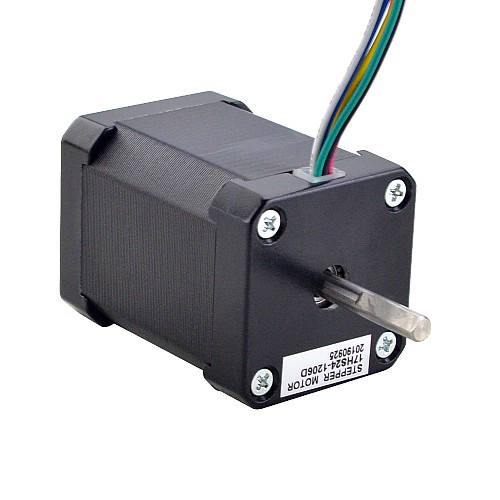 이중 샤프트 Nema 17 양극 1.8deg 65Ncm(92oz.in) 1.2A 42x42x60mm 6 전선