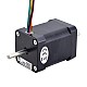 이중 샤프트 Nema 17 양극 1.8deg 65Ncm(92oz.in) 1.2A 42x42x60mm 6 전선