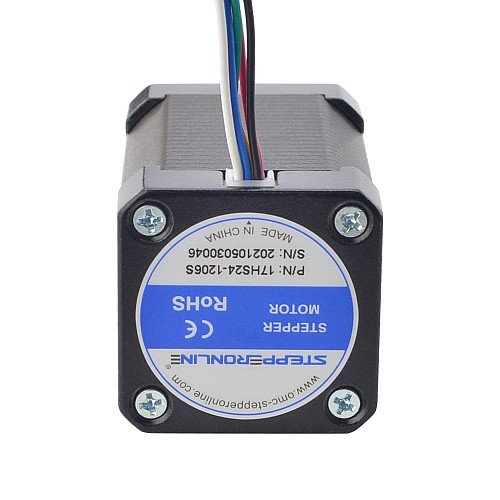 Nema 17 단극 1.8deg 65Ncm(92oz.in) 1.2A 42x42x60mm 6 전선
