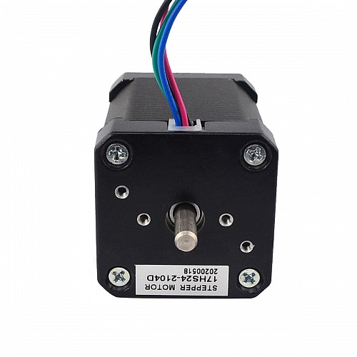 이중 샤프트 Nema 17 양극성 1.8deg 65Ncm(92oz.in) 2.1A 42x42x60mm 4선 이중 샤프트 Nema 17 양극성 1.8deg 65Ncm(92oz.in) 2.1A 42x42x60mm 4선