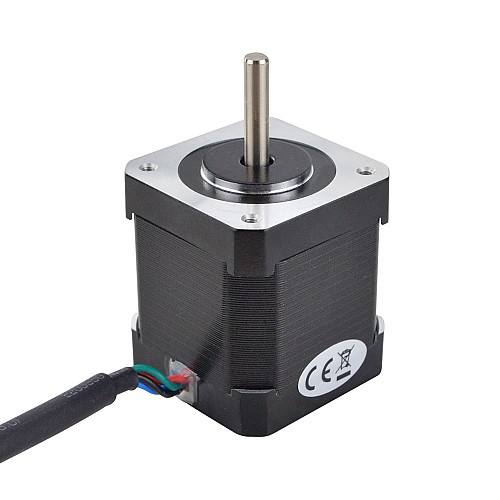 P 시리즈 IP65 방수 Nema 17 스테퍼 모터 2.0A 0.59Nm(83.57oz.in)