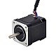 P 시리즈 IP65 방수 Nema 17 스테퍼 모터 2.0A 0.59Nm(83.57oz.in)