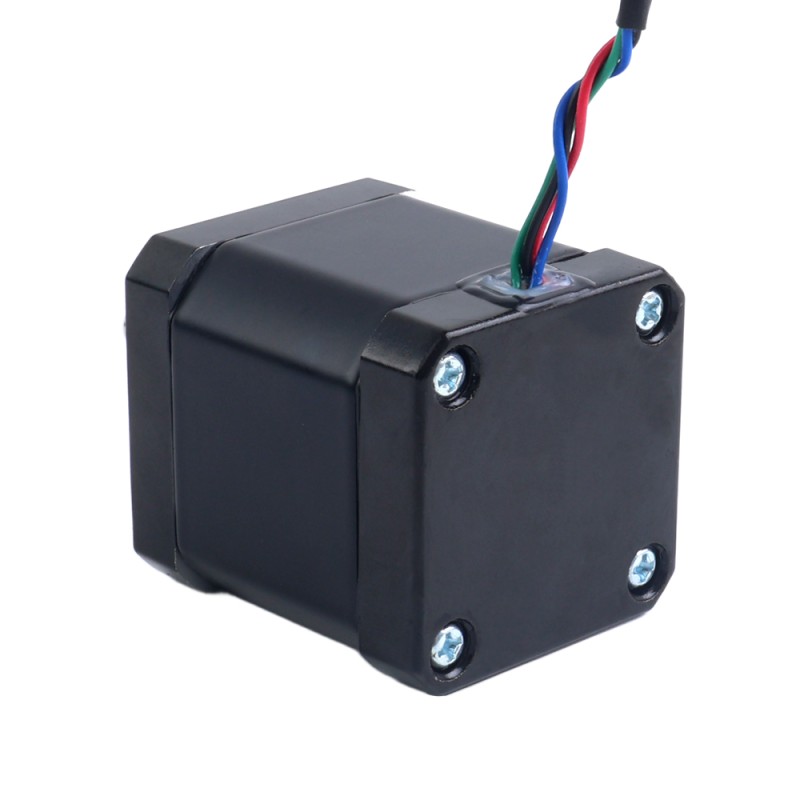 P 시리즈 IP65 방수 Nema 17 스테핑 모터 0.59Nm(83.57oz.in) 2.0A 42x42x49mm - 17IP65S-06 | StepperOnline