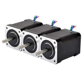 3PCS Nema 17 바이폴라 1.8deg 76Ncm(107.62oz.in) 2.1A 42x42x60mm 4 전선
