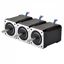 3PCS Nema 17 바이폴라 1.8deg 65Ncm(92oz.in) 2.1A 42x42x60mm 4 전선