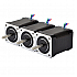 3PCS Nema 17 바이폴라 1.8deg 65Ncm(92oz.in) 2.1A 42x42x60mm 4 전선