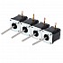 4pcs Nema 17 고온 스테퍼 모터 55Ncm(77.93oz.in) 55mm 원형 샤프트 절연 클래스 H 180C