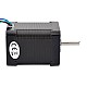 3PCS Nema 17 바이폴라 1.8deg 65Ncm(92oz.in) 2.1A 42x42x60mm 4 전선