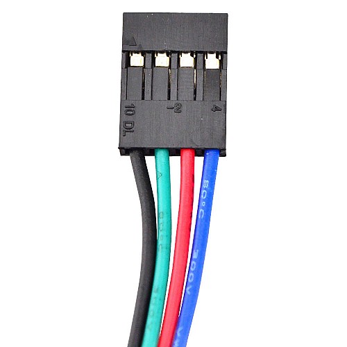 Nema 17 바이폴라 45Ncm(63.74oz.in) 2A 42x42x40mm 4 전선 w/ 1m 케이블 및 커넥터