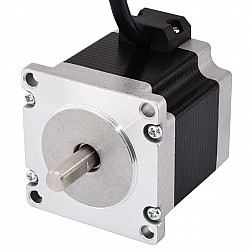 이중 샤프트 Nema 23 양극성 0.9deg 0.9Nm(127.5oz.in) 0.38A 57x57x51mm 4선