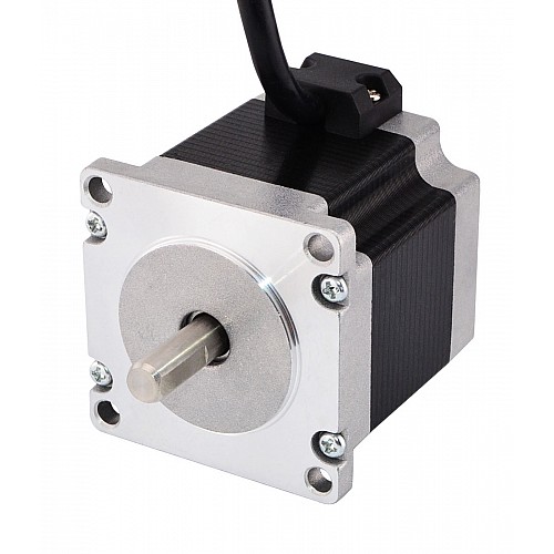 이중 샤프트 Nema 23 양극성 0.9deg 0.9Nm(127.5oz.in) 0.38A 57x57x51mm 4선 이중 샤프트 Nema 23 양극성 0.9deg 0.9Nm(127.5oz.in) 0.38A 57x57x51mm 4선