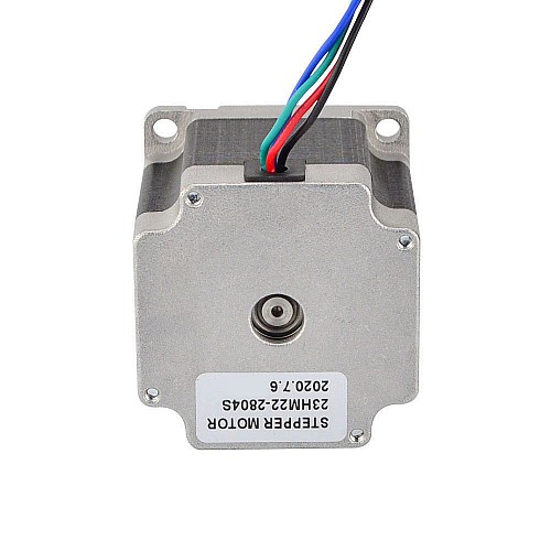 Nema 23 양극 0.9deg 1.26Nm(178.4oz.in) 2.8A 57x57x56mm 4 전선