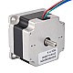 이중 샤프트 Nema 23 양극 1.8deg 0.55Nm(77.88oz.in) 2.8A 57x57x41mm 4 전선 이중 샤프트 Nema 23 양극 1.8deg 0.55Nm(77.88oz.in) 2.8A 57x57x41mm 4 전선