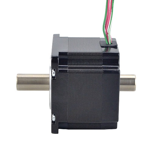 이중 샤프트 Nema 23 중공 샤프트 스테퍼 모터 바이폴라 0.78Nm(110.5oz.in) 2.0A 57x57x45mm 이중 샤프트 Nema 23 중공 샤프트 스테퍼 모터 바이폴라 0.78Nm(110.5oz.in) 2.0A 57x57x45mm