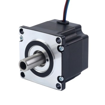 이중 샤프트 Nema 23 중공 샤프트 스테퍼 모터 바이폴라 0.78Nm(110.5oz.in) 2.0A 57x57x45mm