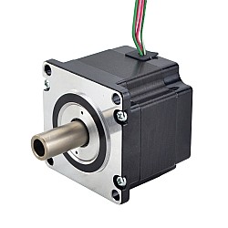 이중 샤프트 Nema 23 중공 샤프트 스테퍼 모터 바이폴라 0.78Nm(110.5oz.in) 2.0A 57x57x45mm