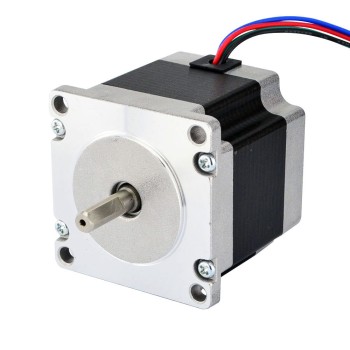 Nema 23 양극 1.8deg 0.9Nm(127.5oz.in) 2A 57x57x52mm 4 전선