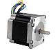Nema 23 단극 1.8deg 0.6Nm(84.97oz.in) 0.44A 11.88V 57x57x54mm 6선