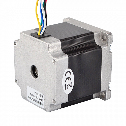 Nema 23 단극 1.8deg 0.9Nm(127.5oz.in) 1A 57x57x56mm 6 전선 Nema 23 단극 1.8deg 0.9Nm(127.5oz.in) 1A 57x57x56mm 6 전선