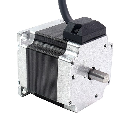 이중 샤프트 Nema 23 양극성 1.2Nm(169.9oz.in) 2.8A 57x57x56mm 4 와이어