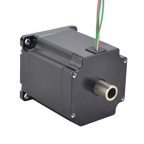 이중 샤프트 Nema 23 중공 샤프트 스테퍼 모터 바이폴라 1.45Nm(205.38oz.in) 2.0A 57x57x65mm