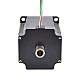 이중 샤프트 Nema 23 중공 샤프트 스테퍼 모터 바이폴라 1.45Nm(205.38oz.in) 2.0A 57x57x65mm