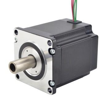 이중 샤프트 Nema 23 중공 샤프트 스테퍼 모터 바이폴라 1.45Nm(205.38oz.in) 2.0A 57x57x65mm