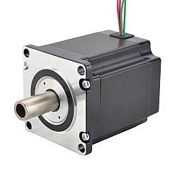 이중 샤프트 Nema 23 중공 샤프트 스테퍼 모터 바이폴라 1.45Nm(205.38oz.in) 2.0A 57x57x65mm