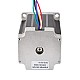 Nema 23 단극 1.8deg 1.35Nm(191.2oz.in) 1A 57x57x76mm 6 전선 Nema 23 단극 1.8deg 1.35Nm(191.2oz.in) 1A 57x57x76mm 6 전선
