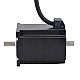 Nema 23 스테퍼 모터 안면 마스크 기계 및 인공 호흡기 용 8mm 이중 샤프트