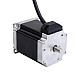 이중 샤프트 Nema 23 양극성 1.85Nm(261.98oz.in) 2.8A 57x57x76mm 4선 이중 샤프트 Nema 23 양극성 1.85Nm(261.98oz.in) 2.8A 57x57x76mm 4선