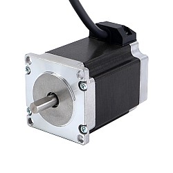 이중 샤프트 Nema 23 양극성 1.85Nm(261.98oz.in) 2.8A 57x57x76mm 4선