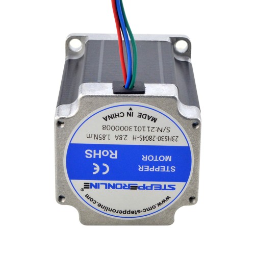 Nema 23 고온 스테퍼 모터 1.85Nm(256.9oz.in) 절연 클래스 H 180C