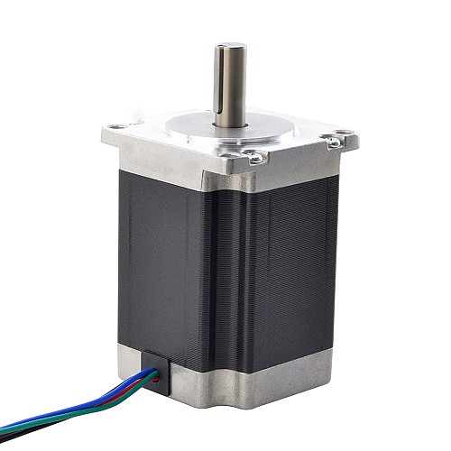 NMRV30 웜기어 감속기용 9mm 샤프트가 있는 Nema 23 스테퍼 모터 1.85Nm(256.9oz.in)