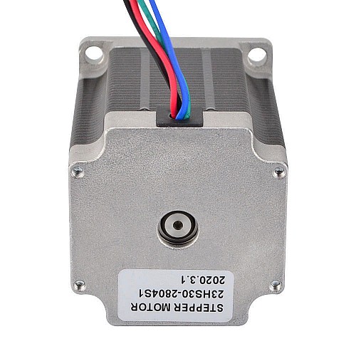 Nema 23 바이폴라 1.85Nm(261.98oz.in)2.8A 57x57x76mm 4 와이어 Φ6mm 샤프트 Nema 23 바이폴라 1.85Nm(261.98oz.in)2.8A 57x57x76mm 4 와이어 Φ6mm 샤프트