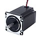 Nema 23 바이폴라 1.9Nm(269.06oz.in) 2.8A 57x57x76mm 4 와이어 Φ8mm 샤프트 - 23HS30-2804S2 | StepperOnline