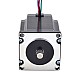 짧은 샤프트 Nema 23 양극성 1.89Nm(267.65oz.in) 2.9A 57x57x76.5mm 4선