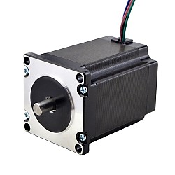 짧은 샤프트 Nema 23 양극성 1.89Nm(267.65oz.in) 2.9A 57x57x76.5mm 4선